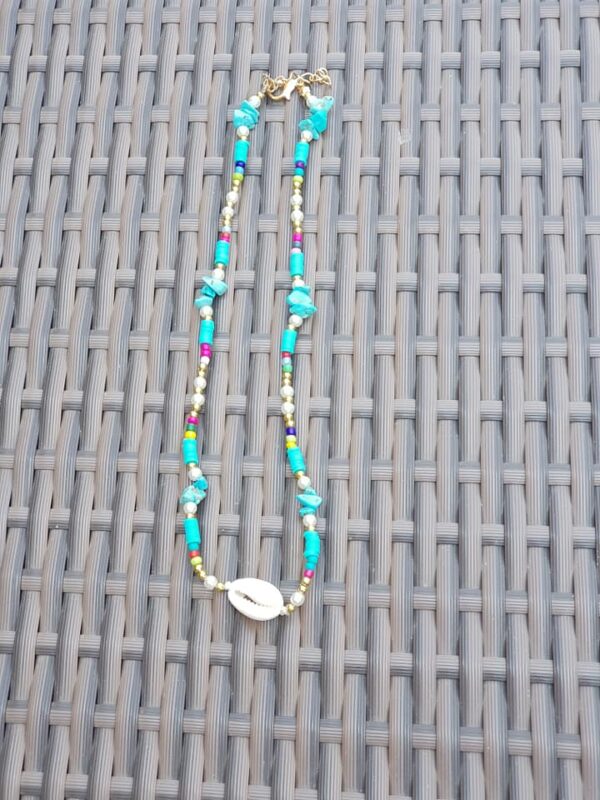 natural shell blue