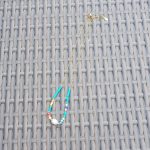 colourful summer handmade necklace stainless steel