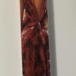 Red dress woman χειροποιήτη πασχαλινή λαμπάδα